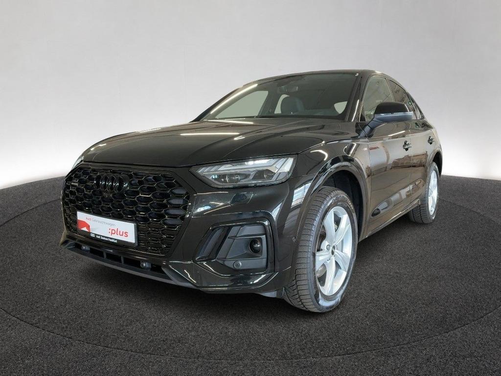 Audi Q5 2025 г. Чёрный, пробег 23480 км