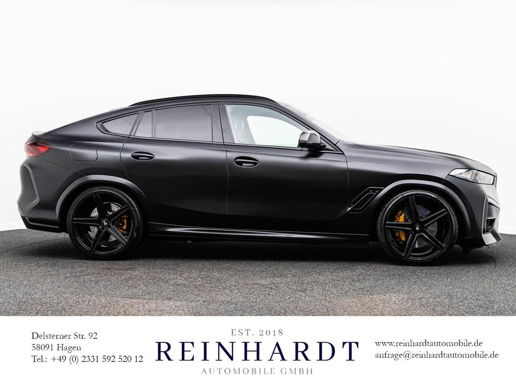 BMW X6 M 2024 г. Чёрный, пробег 46800 км