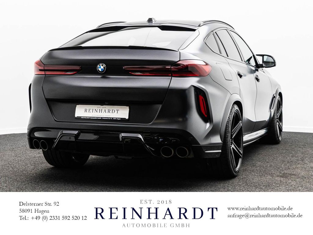 BMW X6 M 2024 г. Чёрный, пробег 46800 км