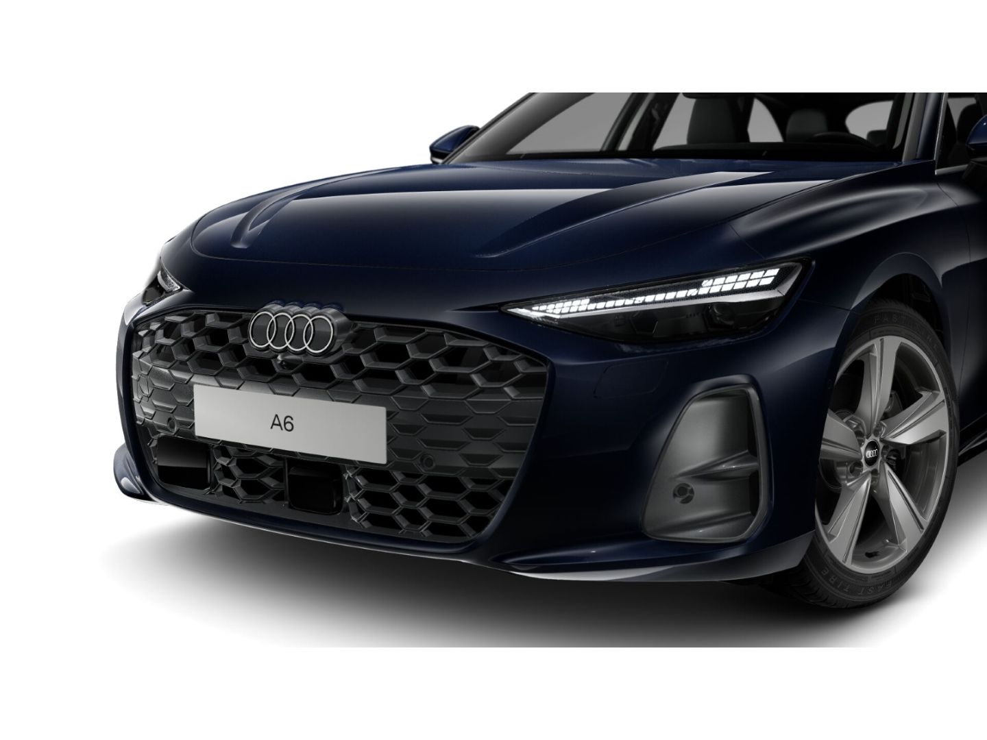 Audi A6 2025 г. Синий, пробег 25132 км