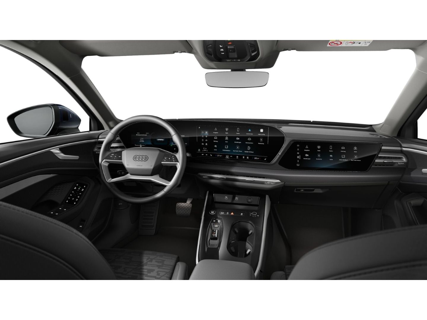 Audi A6 2025 г. Синий, пробег 25132 км