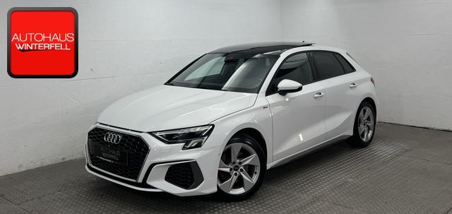Audi A3 2023 г. Белый, пробег 34662 км