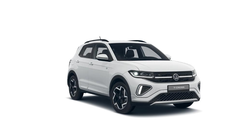 Volkswagen T-Cross 2025 г. Белый, пробег 6622 км