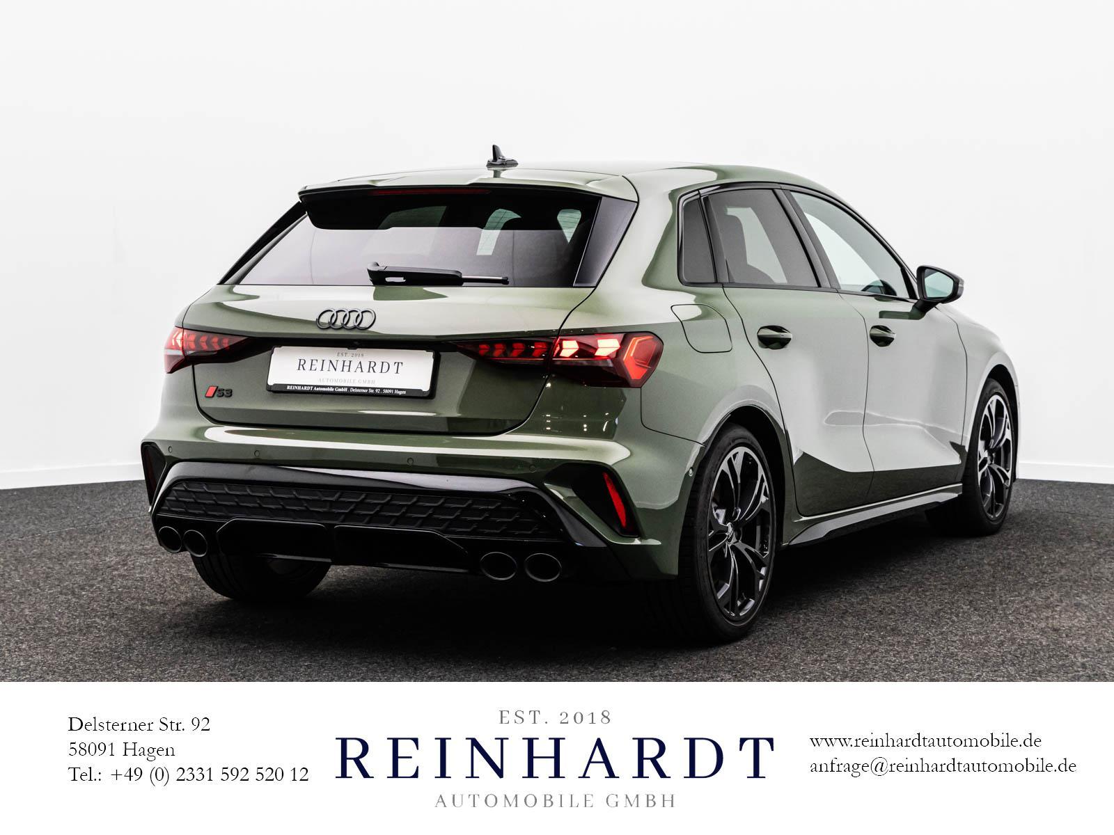 Audi S3 2024 г. Зелёный, пробег 24989 км