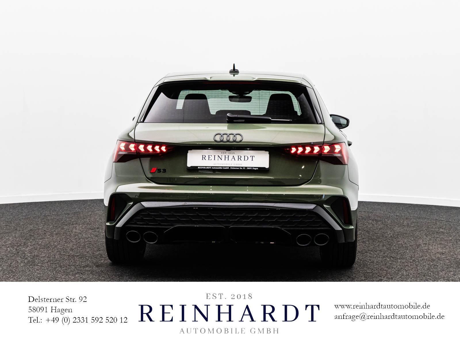 Audi S3 2024 г. Зелёный, пробег 24989 км