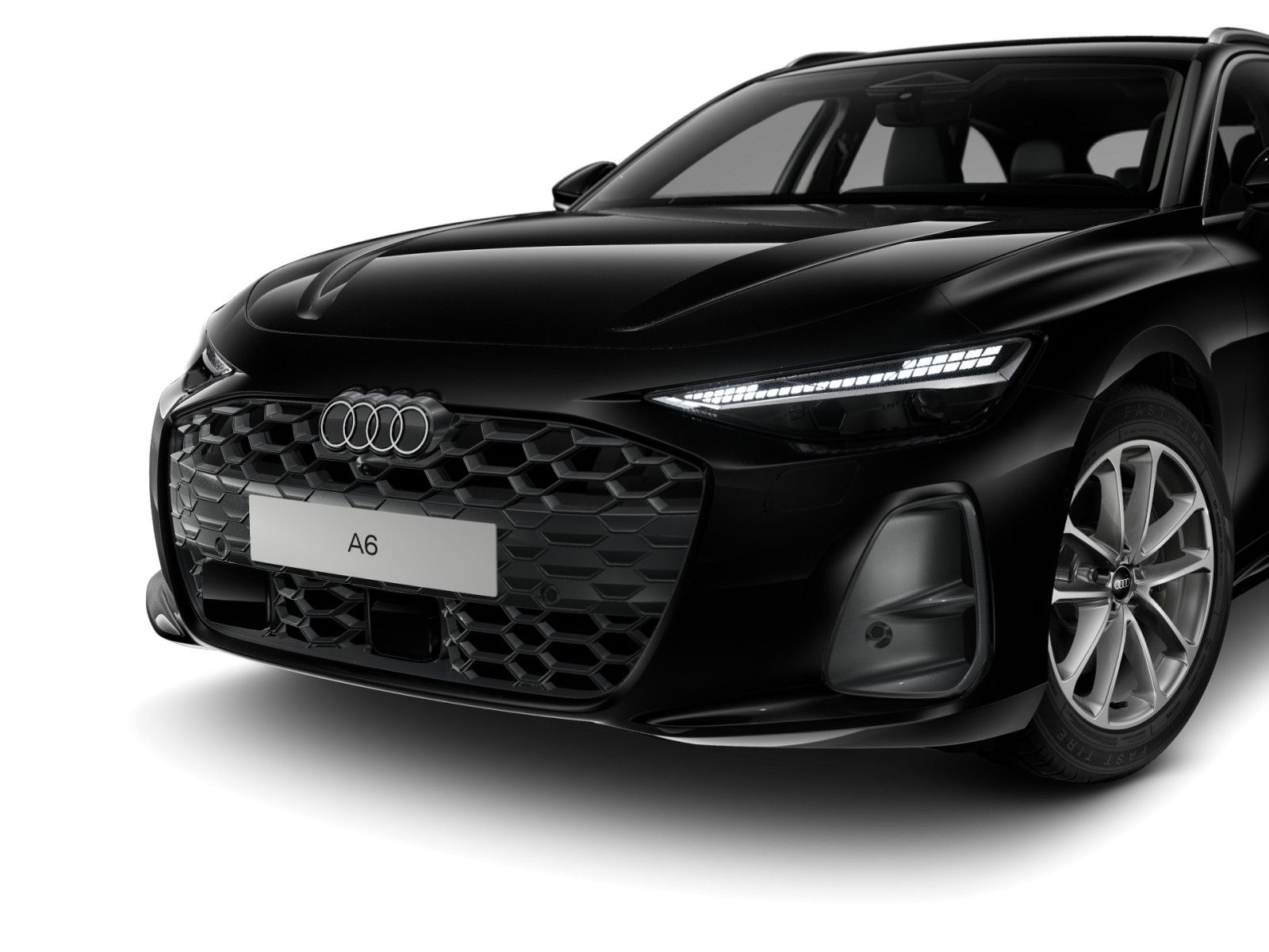 Audi A6 2026 г. Чёрный, пробег 33423 км