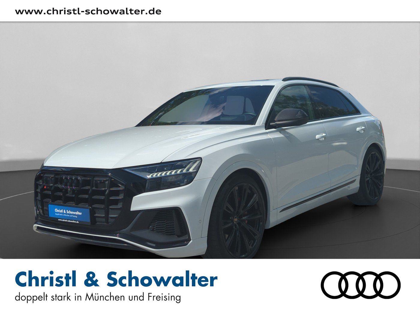 Audi SQ8 2022 г. Белый, пробег 50900 км