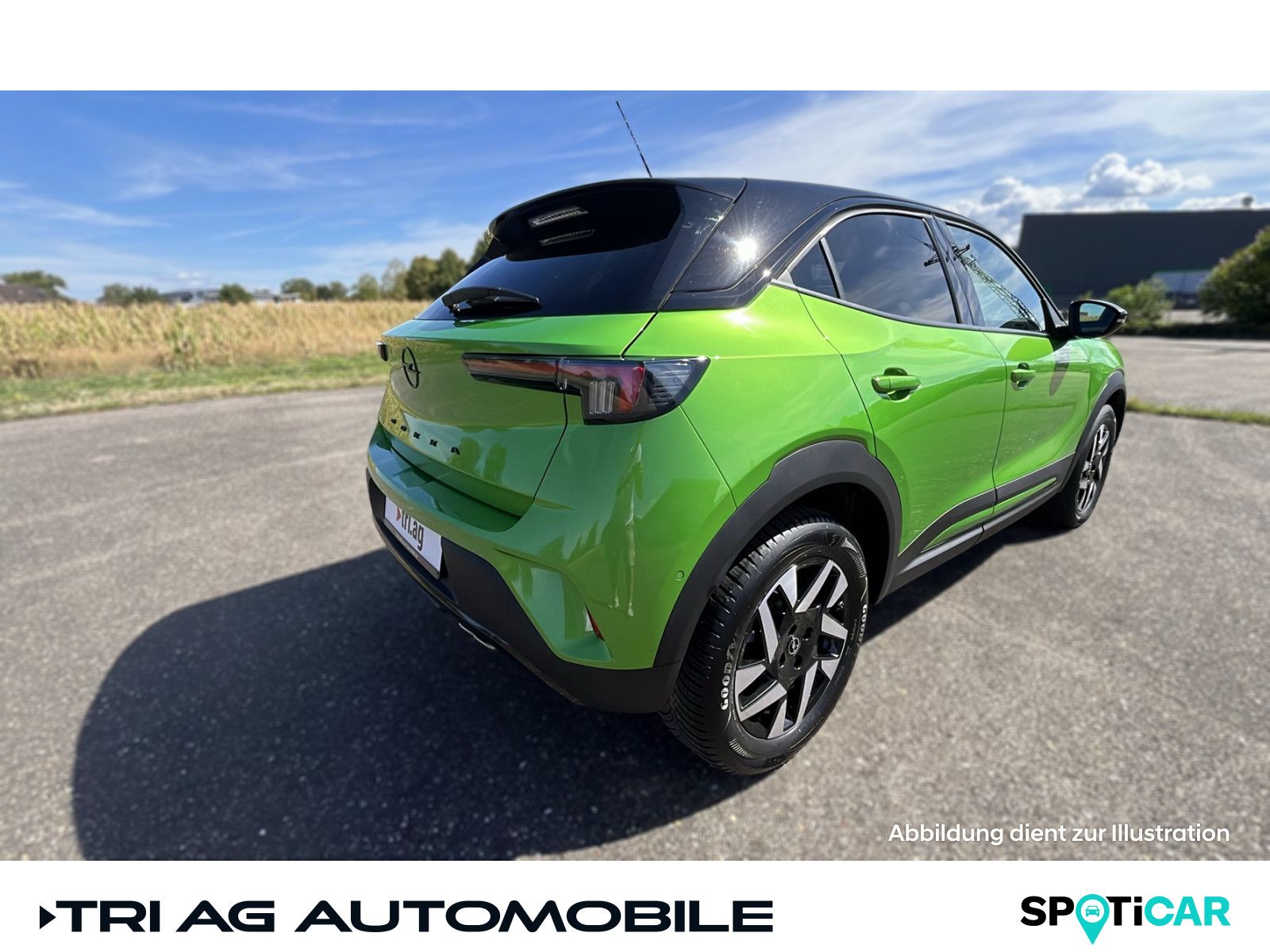 Opel Mokka 2024 г. Зелёный, пробег 38850 км