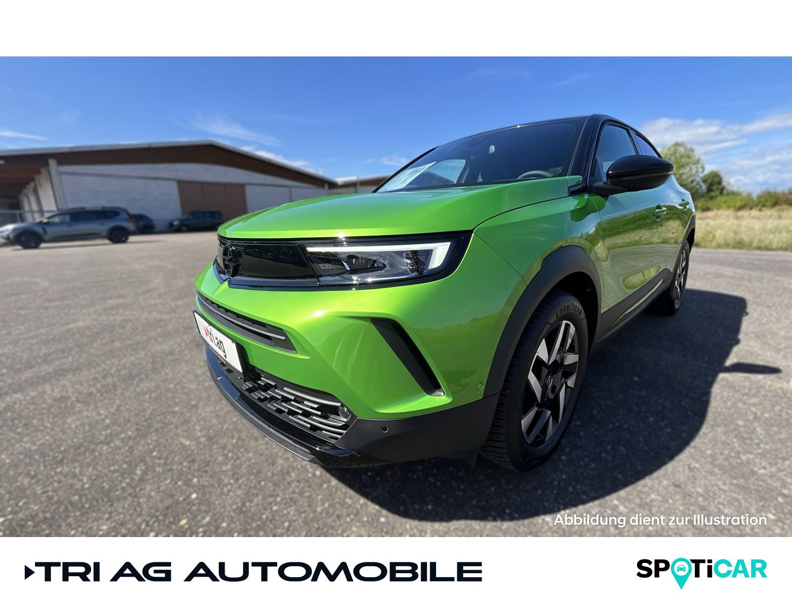 Opel Mokka 2024 г. Зелёный, пробег 38850 км