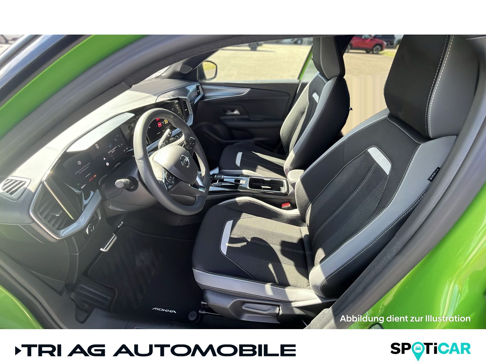 Opel Mokka 2024 г. Зелёный, пробег 38850 км