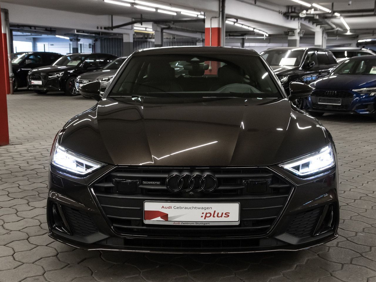 Audi A7 2023 г. Коричневый, пробег 39349 км