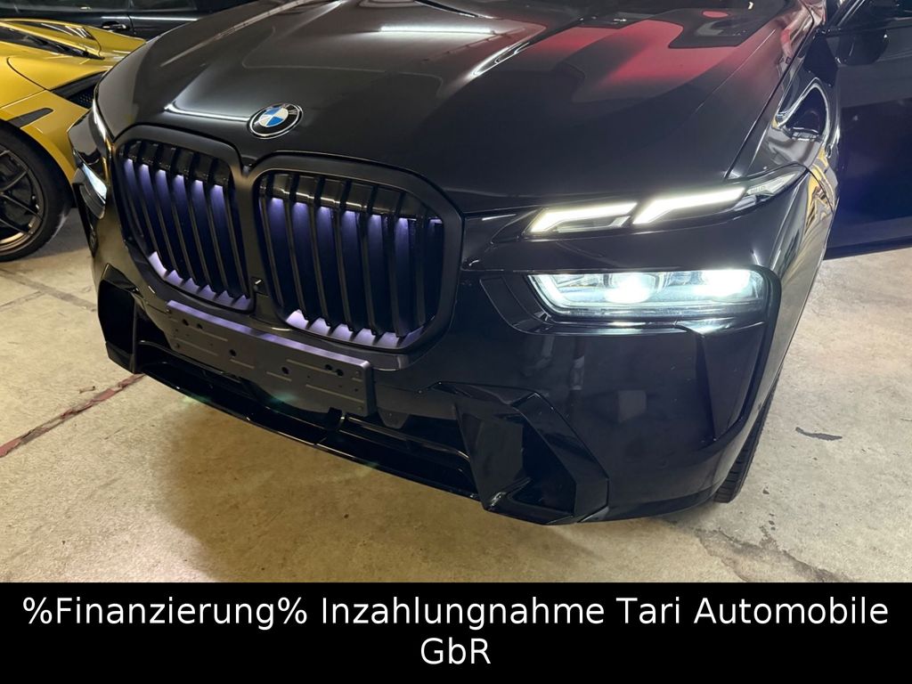 BMW X7 2023 г. Чёрный, пробег 54400 км