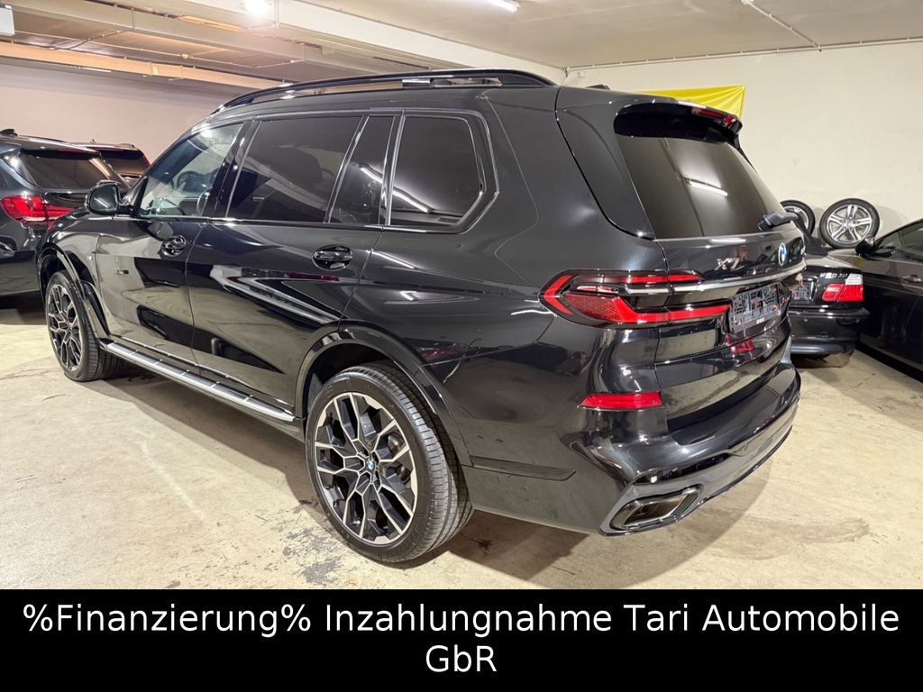 BMW X7 2023 г. Чёрный, пробег 54400 км
