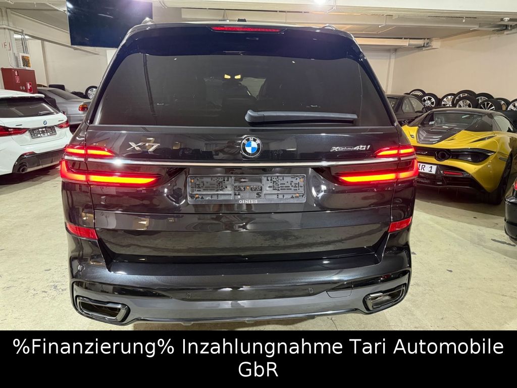 BMW X7 2023 г. Чёрный, пробег 54400 км