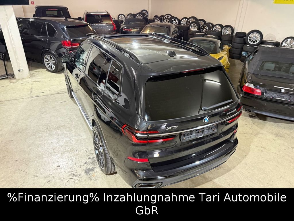BMW X7 2023 г. Чёрный, пробег 54400 км