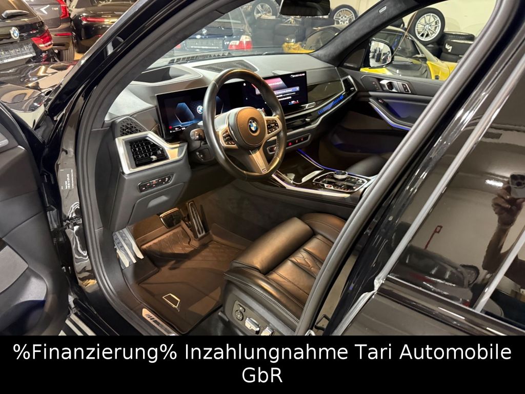 BMW X7 2023 г. Чёрный, пробег 54400 км