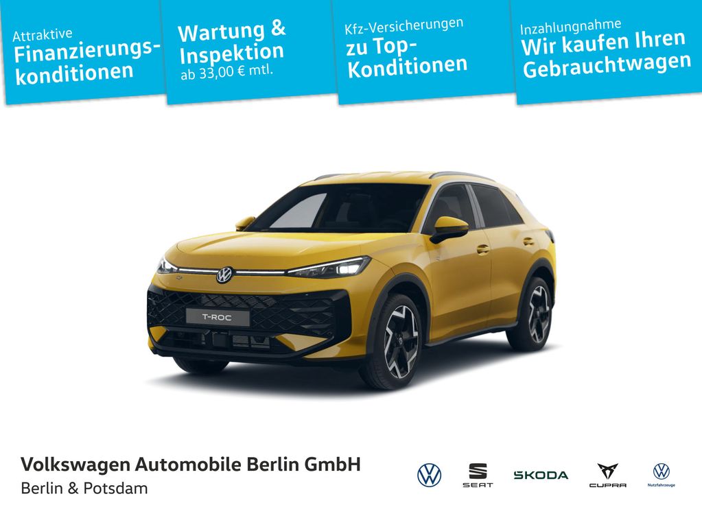 Volkswagen T-Roc 2025 г. Жёлтый, пробег 25174 км