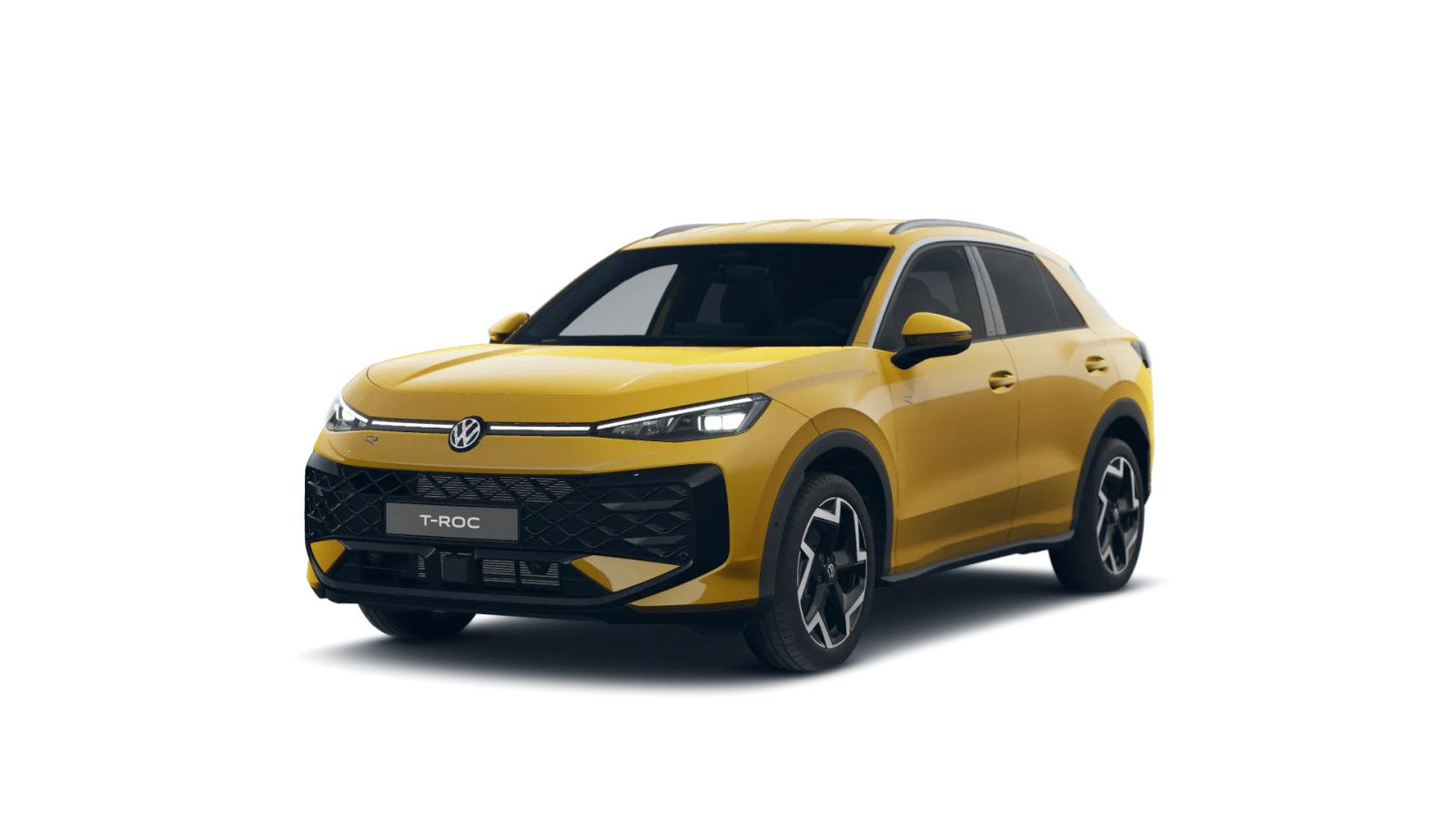 Volkswagen T-Roc 2025 г. Жёлтый, пробег 25174 км