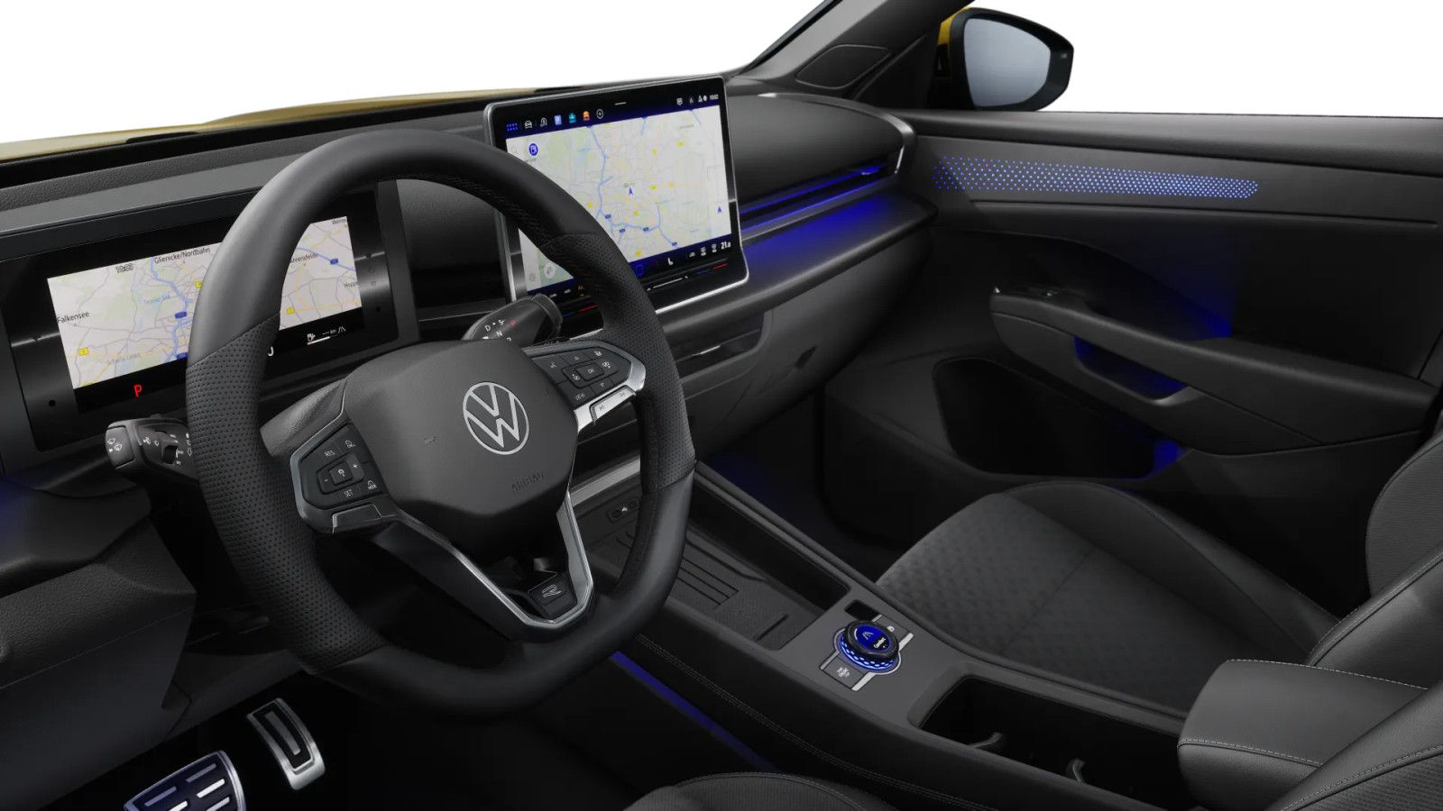 Volkswagen T-Roc 2025 г. Жёлтый, пробег 25174 км