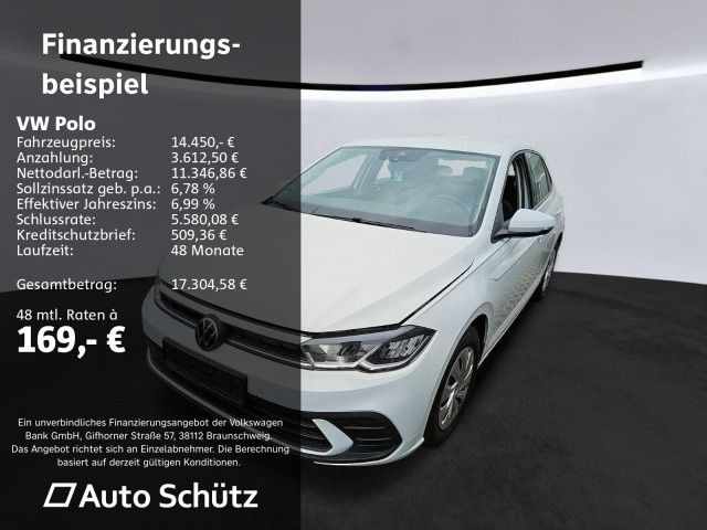 Volkswagen Polo 2022 г. Белый, пробег 53497 км