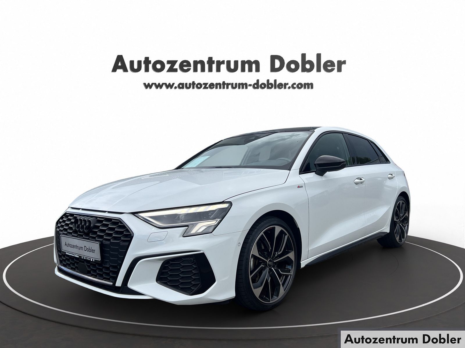 Audi A3 2023 г. Белый, пробег 22700 км