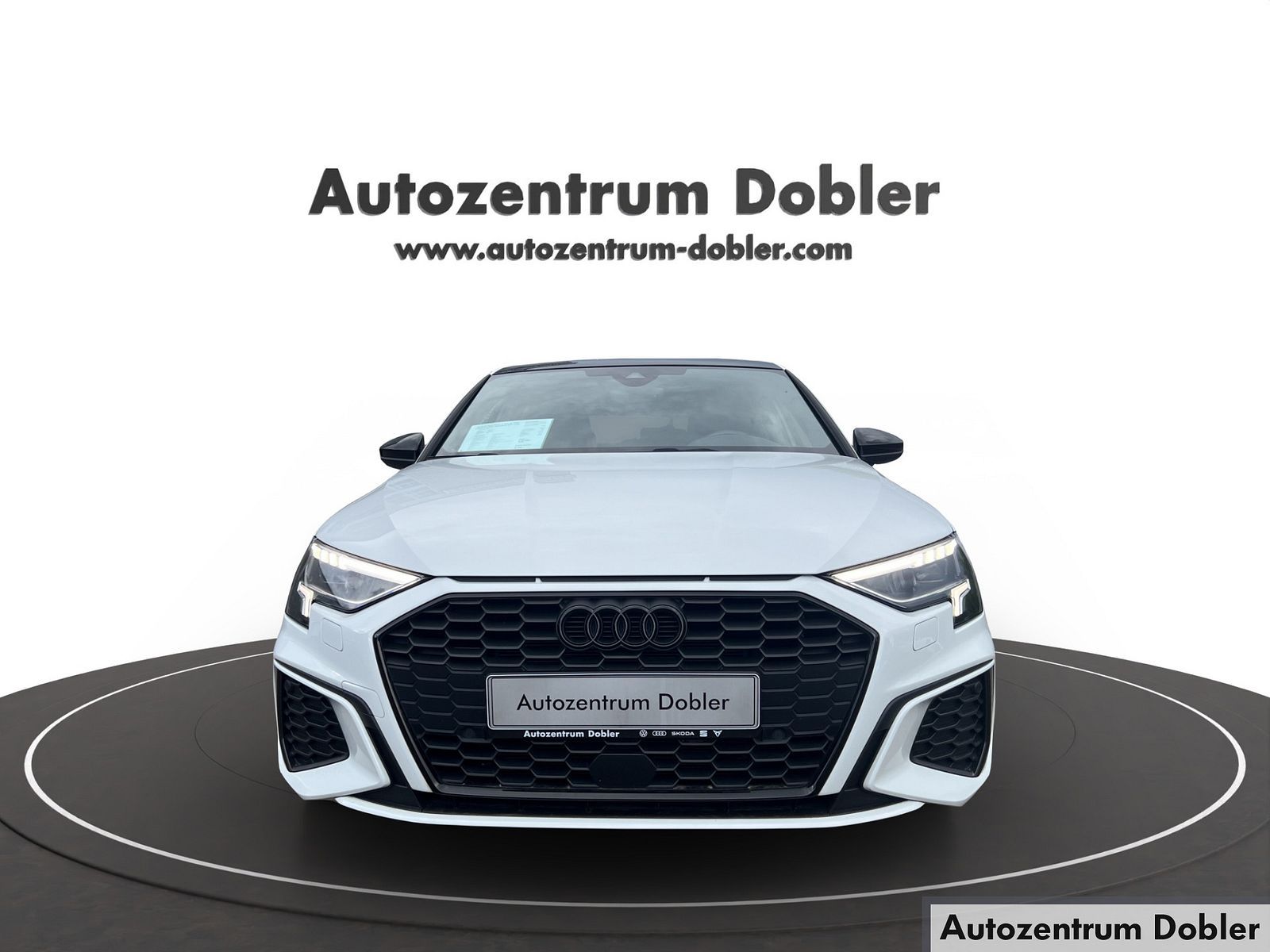 Audi A3 2023 г. Белый, пробег 22700 км