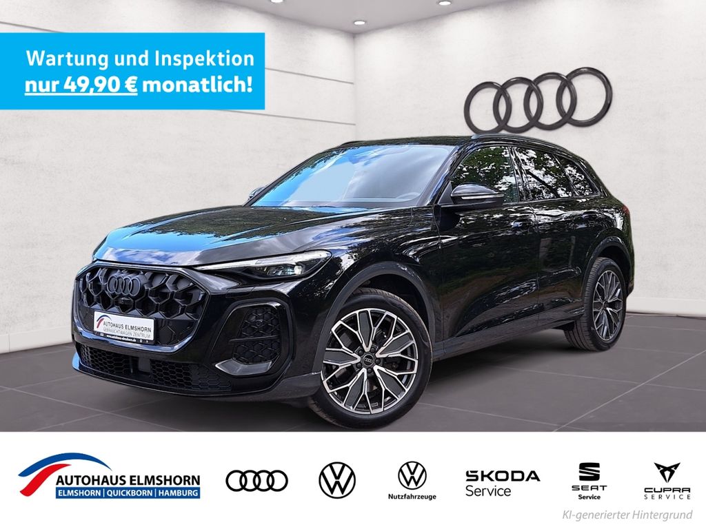 Audi SQ5 2025 г. Чёрный, пробег 21768 км