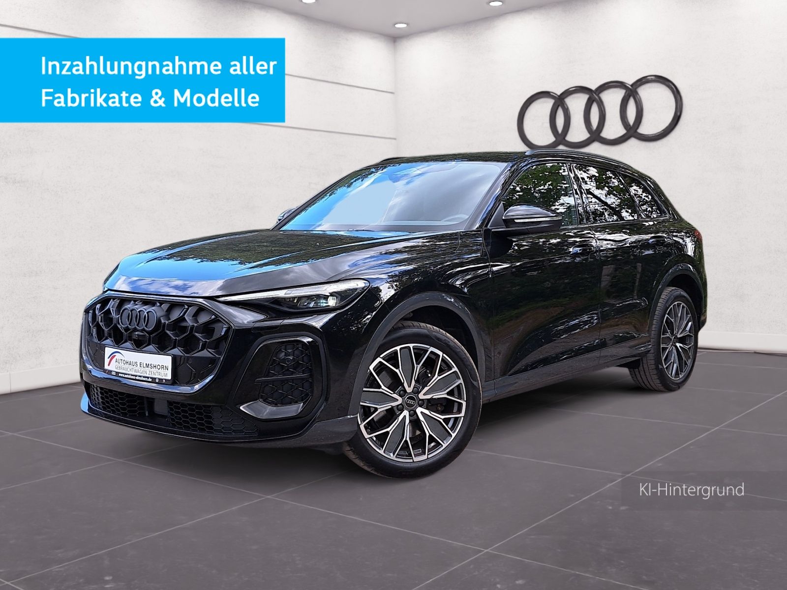 Audi SQ5 2025 г. Чёрный, пробег 21768 км