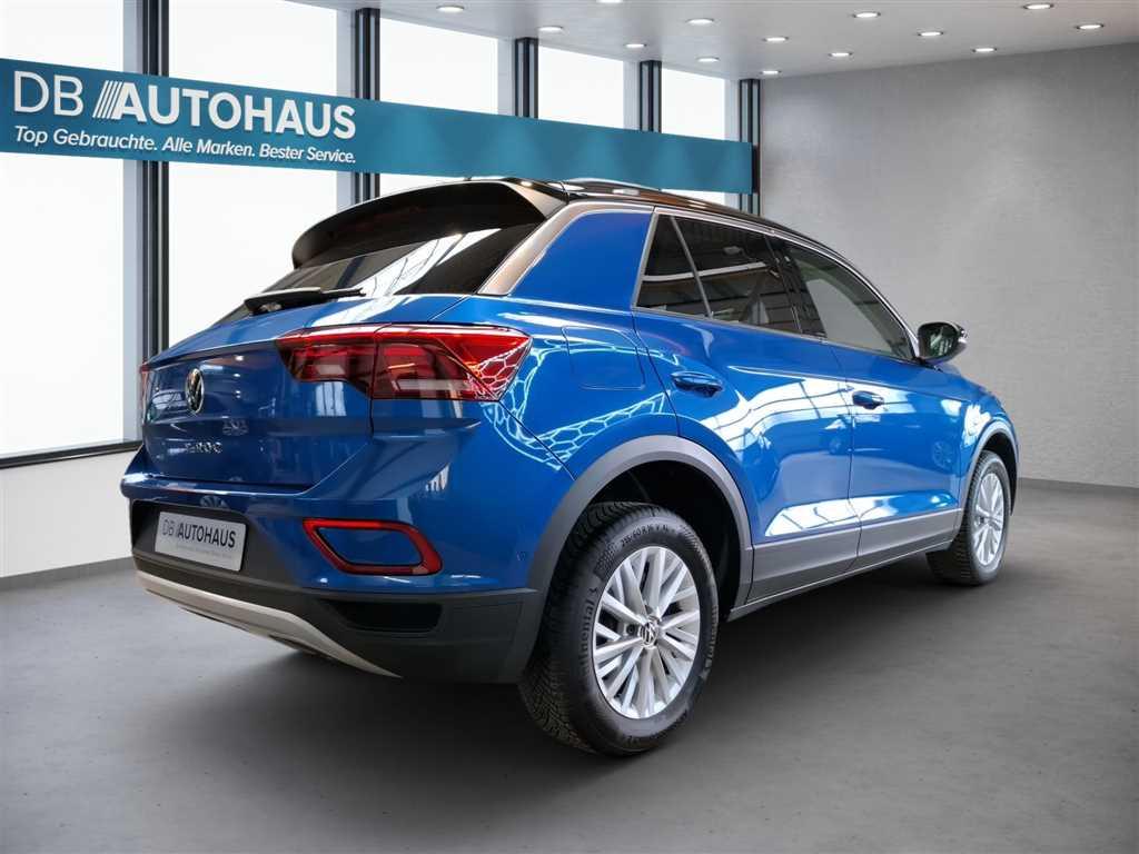 Volkswagen T-Roc 2023 г. Синий, пробег 47374 км