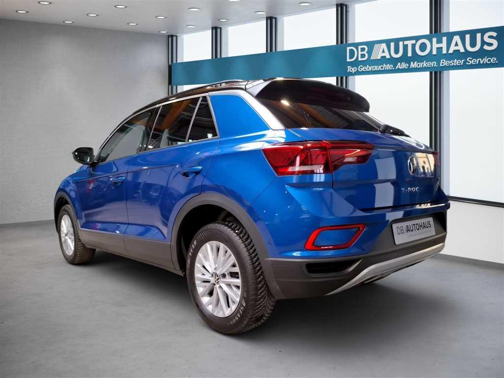 Volkswagen T-Roc 2023 г. Синий, пробег 47374 км