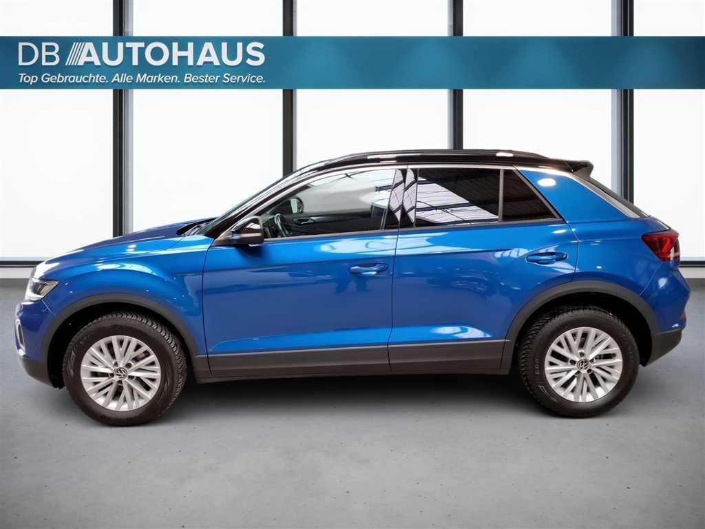 Volkswagen T-Roc 2023 г. Синий, пробег 47374 км