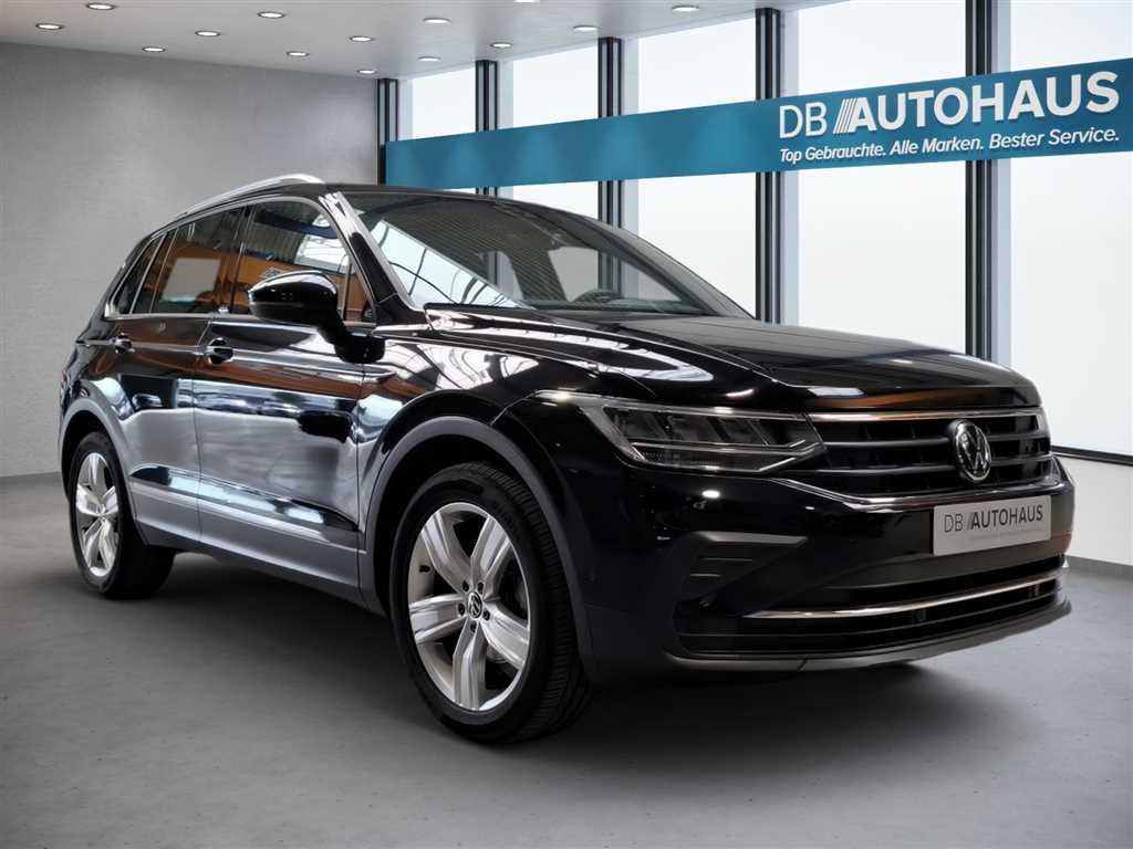 Volkswagen Tiguan 2023 г. Чёрный, пробег 47529 км