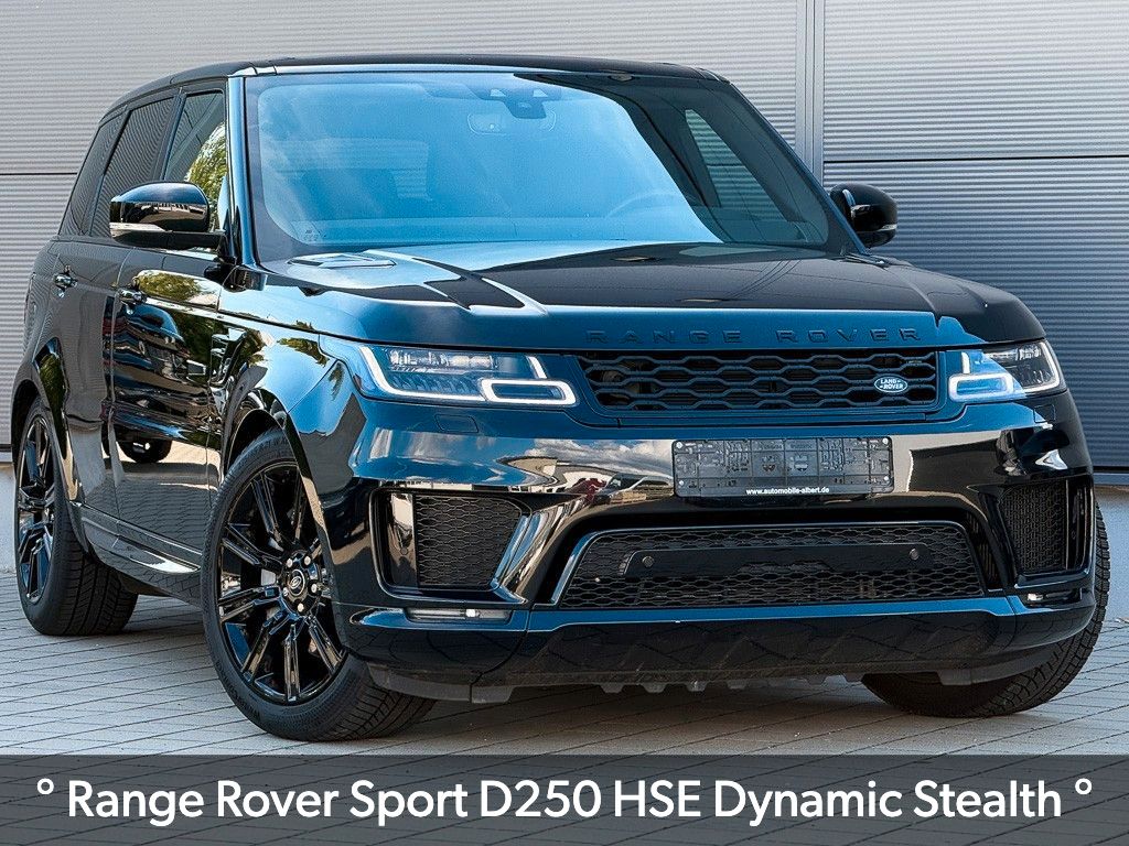 Land Rover Range Rover Sport 2021 г. Чёрный, пробег 19781 км
