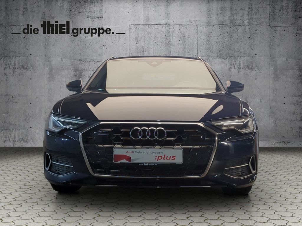 Audi A6 2025 г. Синий, пробег 21700 км