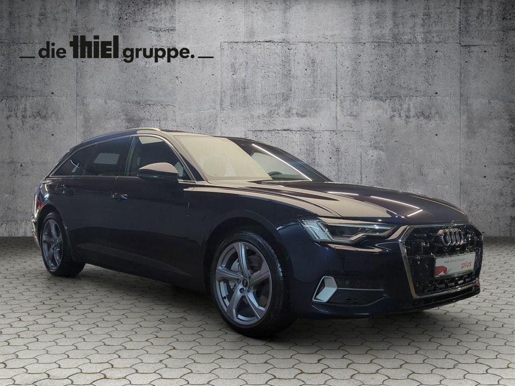 Audi A6 2025 г. Синий, пробег 21700 км