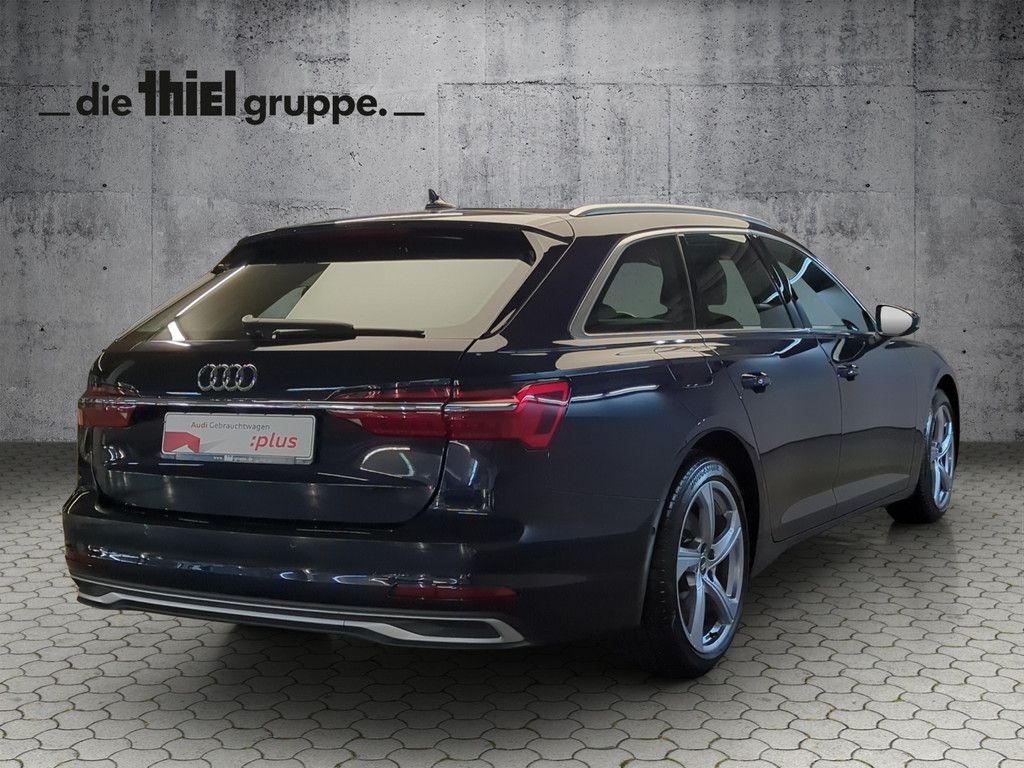 Audi A6 2025 г. Синий, пробег 21700 км
