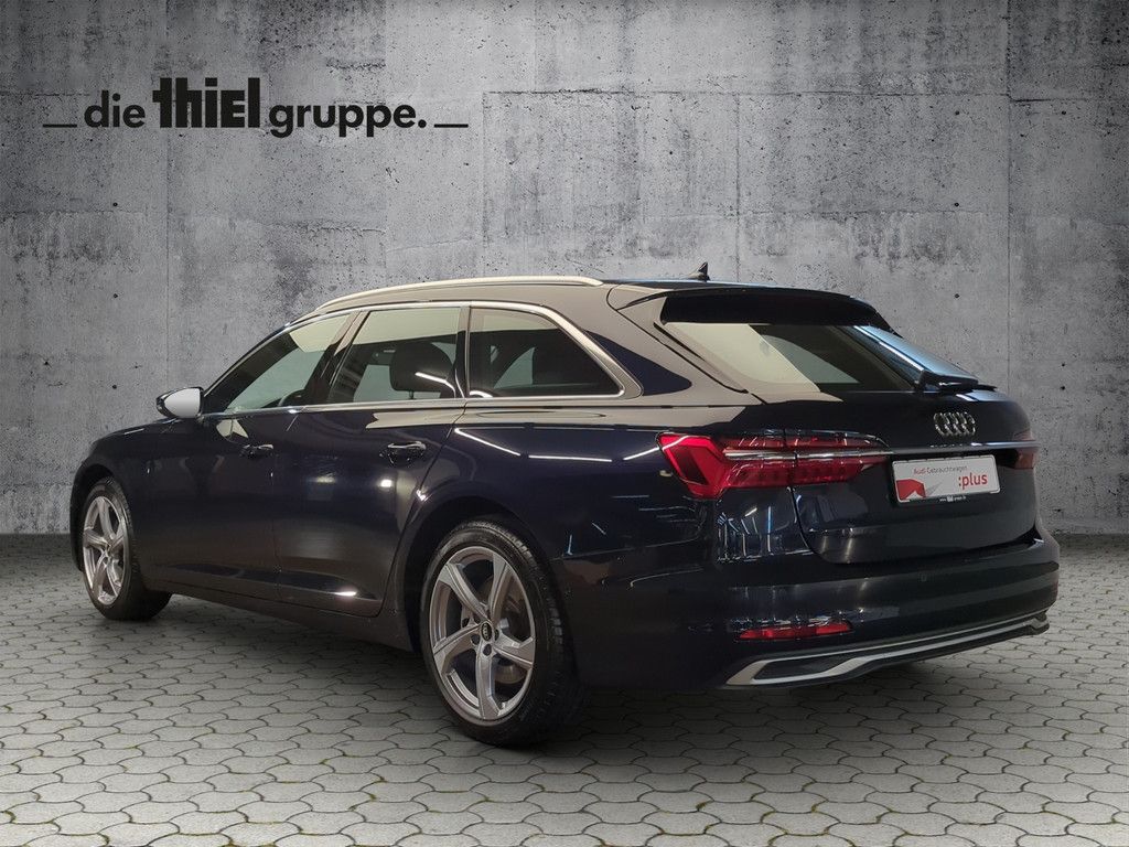 Audi A6 2025 г. Синий, пробег 21700 км