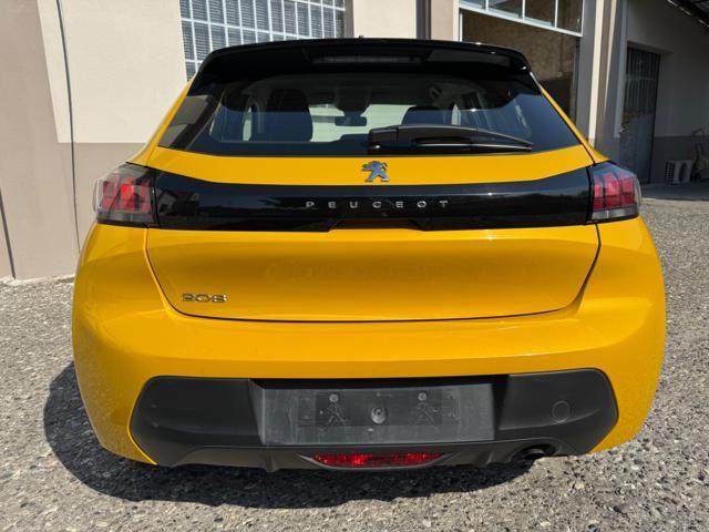 Peugeot 208 2023 г. Жёлтый, пробег 59999 км