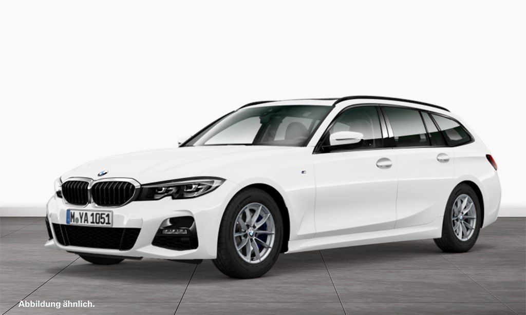 BMW 320 2022 г. Белый, пробег 58082 км