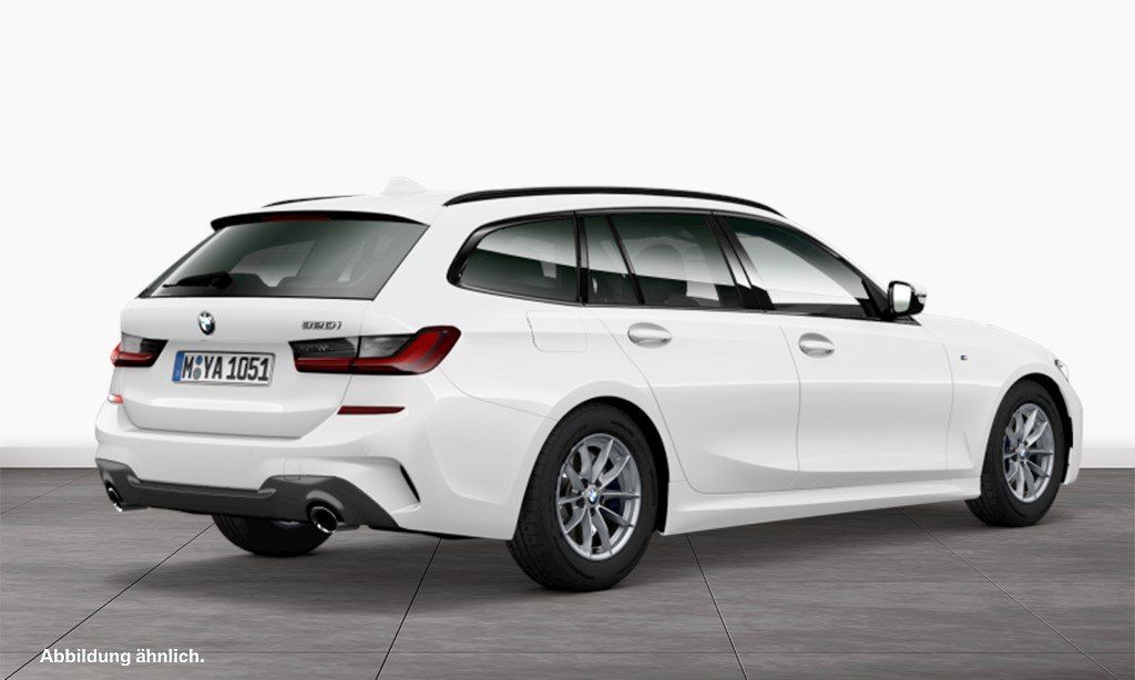 BMW 320 2022 г. Белый, пробег 58082 км