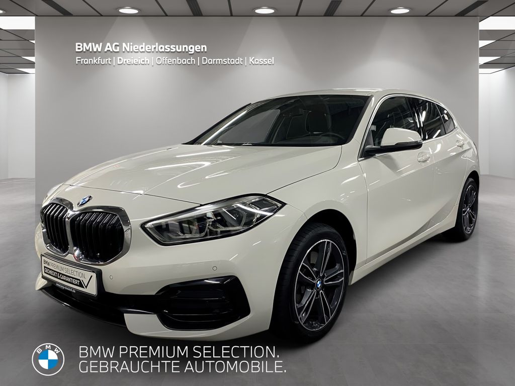 BMW 120 2023 г. Белый, пробег 40454 км
