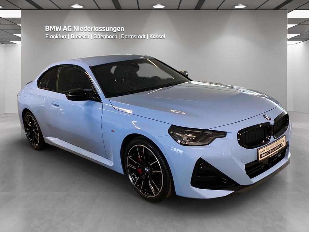 BMW M240I 2025 г. Синий, пробег 15432 км