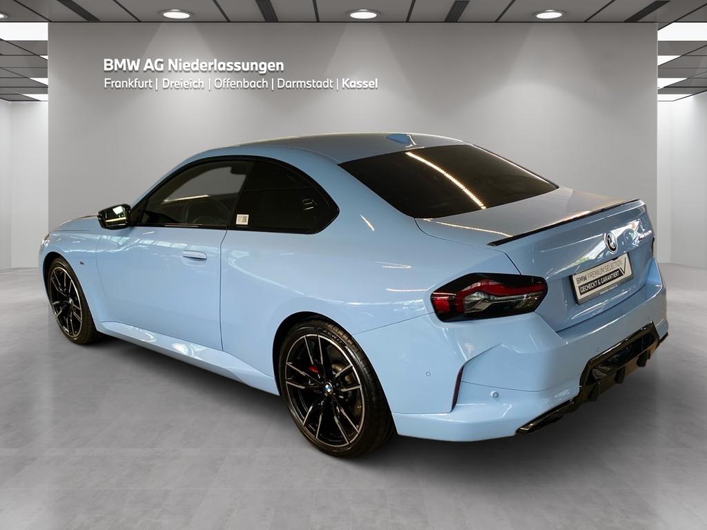 BMW M240I 2025 г. Синий, пробег 15432 км