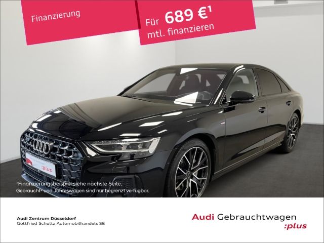 Audi A8 2023 г. Чёрный, пробег 42169 км