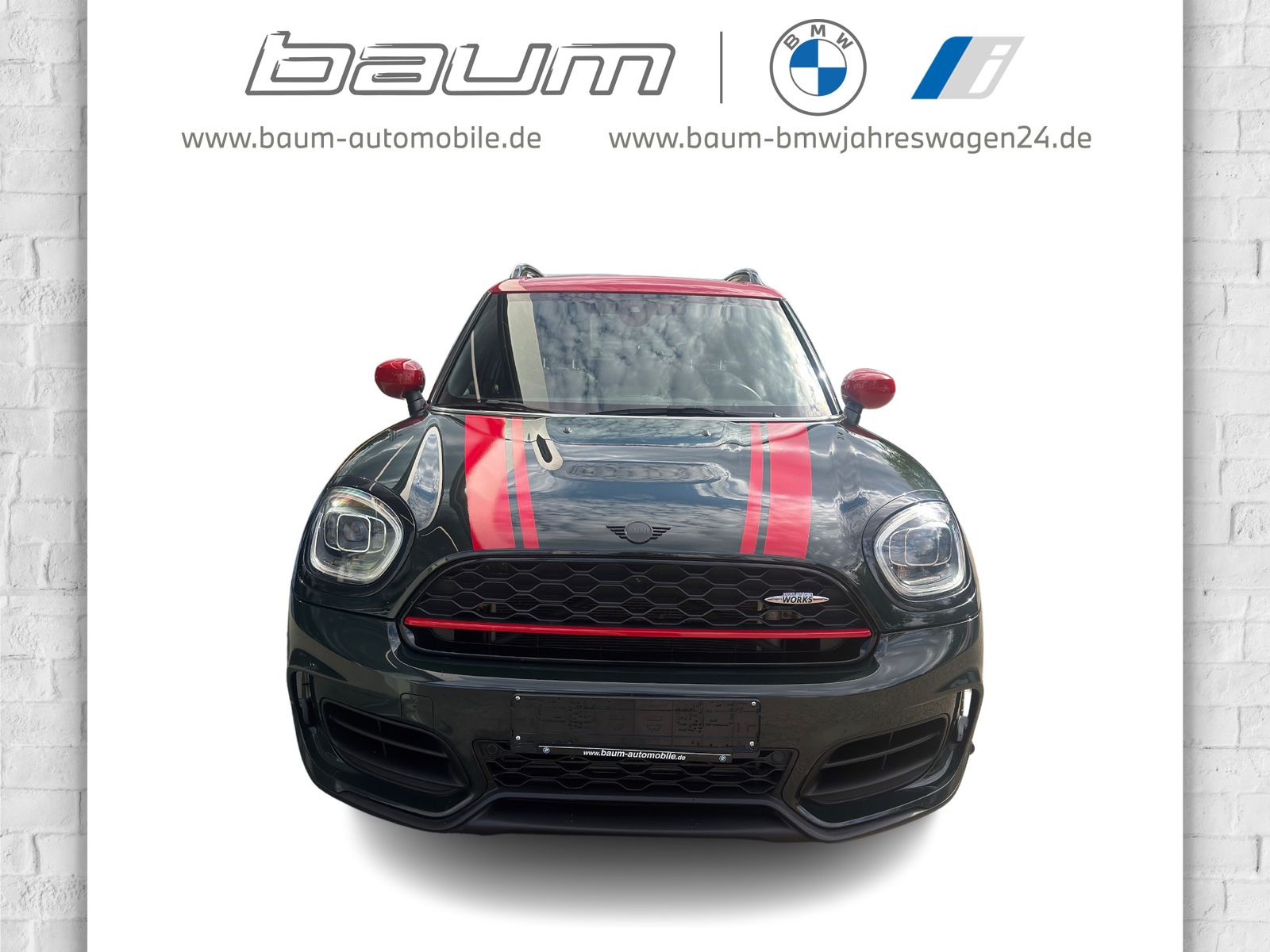 Mini JOHN COOPER WORKS COUNTRYMAN 2022 г. Зелёный, пробег 56990 км