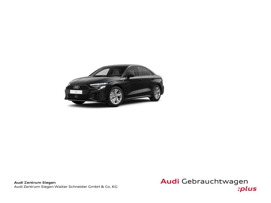 Audi A3 2022 г. Чёрный, пробег 49342 км
