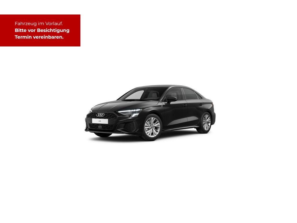 Audi A3 2022 г. Чёрный, пробег 49342 км
