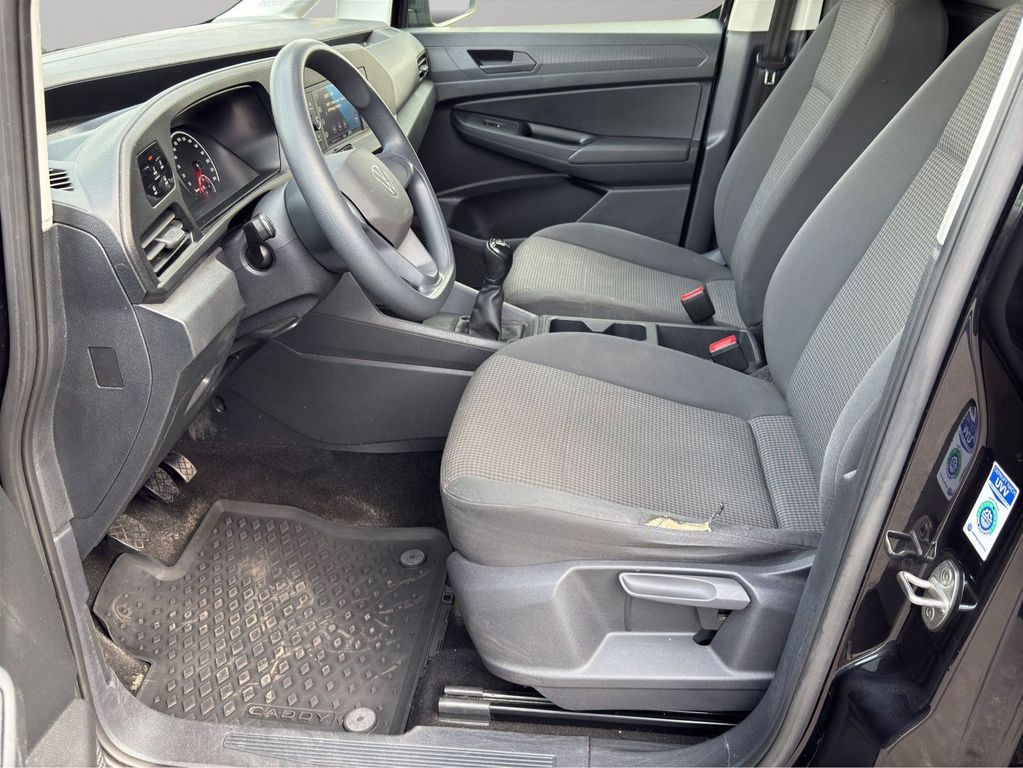 Volkswagen Caddy 2022 г. Чёрный, пробег 27686 км