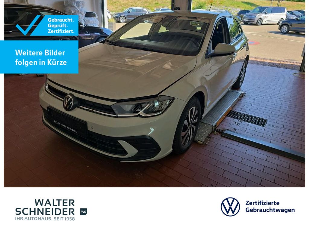 Volkswagen Polo 2023 г. Серый, пробег 43400 км