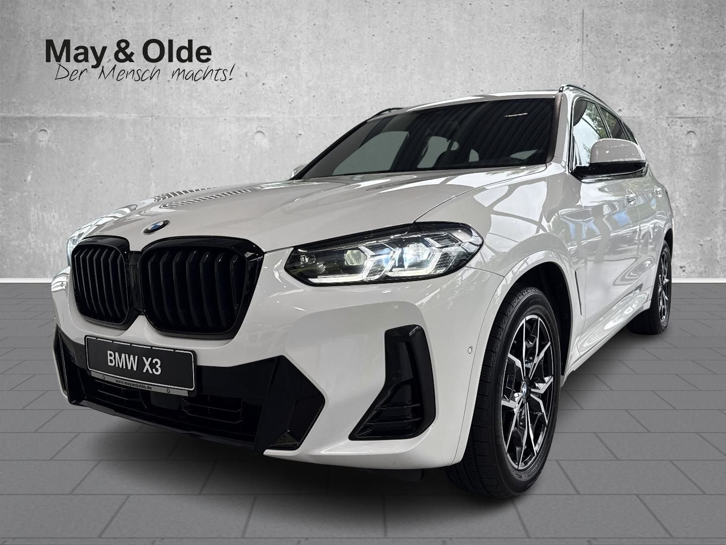 BMW X3 2024 г. Белый, пробег 37055 км